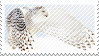 snowy owl stamp