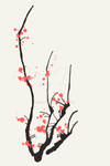 sakura . interior design print by guava