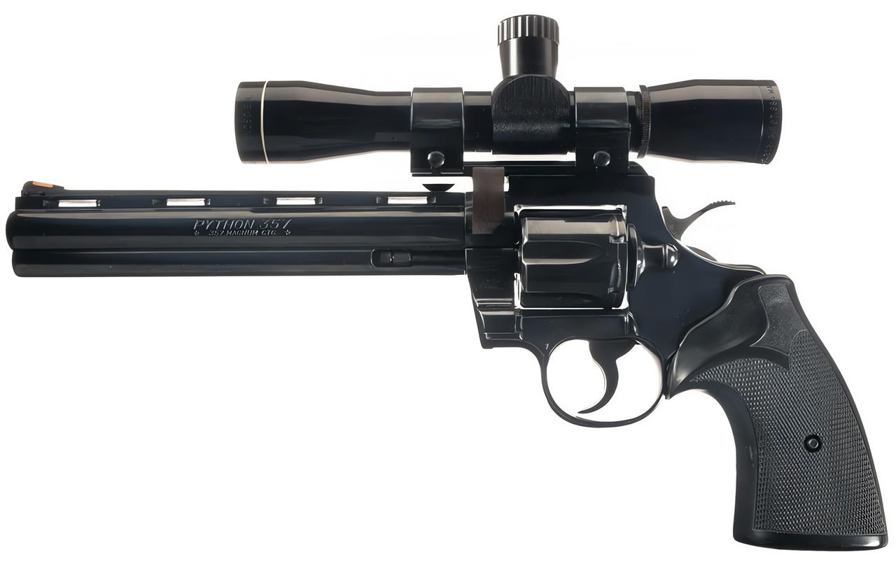 Colt Python with scope by docklands14 on DeviantArt