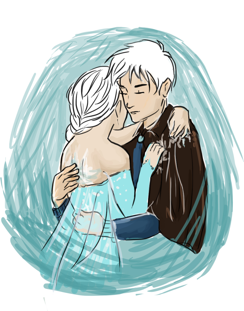 Elsa and Jack Frost