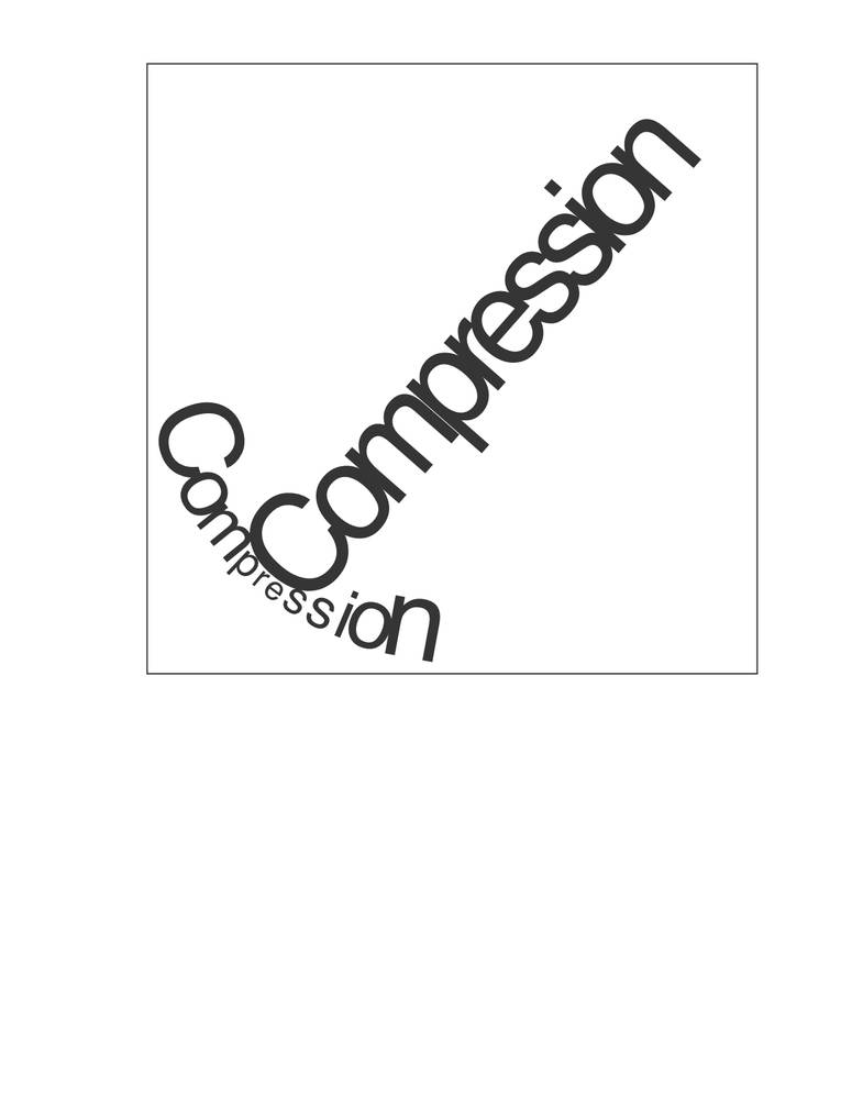Compression through Font by typowilliams on DeviantArt