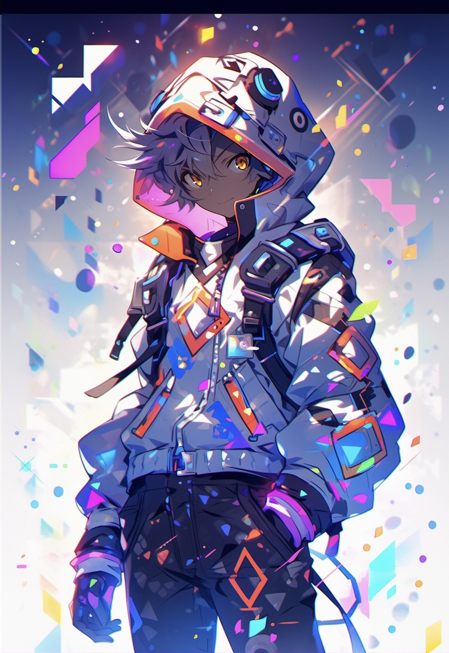 Anime boy - Cyberpunk character by Allydity2412 on DeviantArt