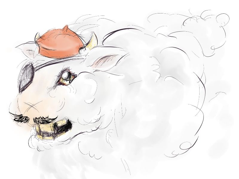 I'mma french pirate sheep