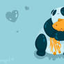 Pandalove wallpaper