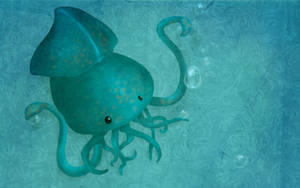 A tentacled wallpaper