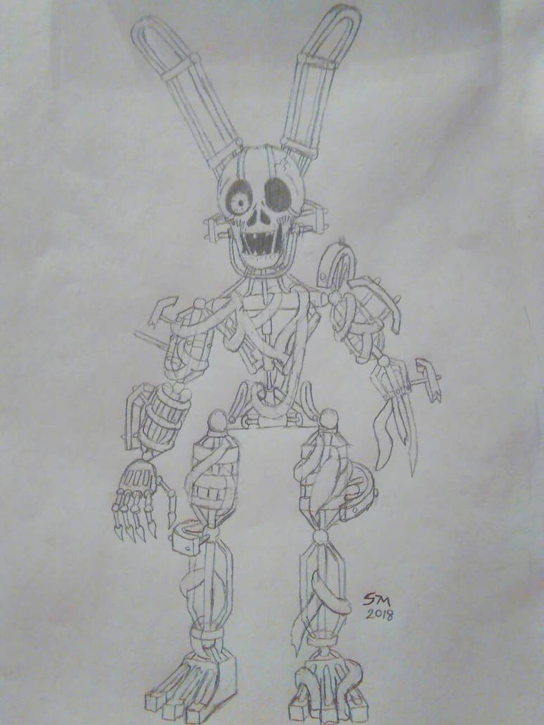 Springtrap Endoskeleton Banshee Springtrap endoskeleton by SpringtraP-MasK on DeviantArt