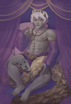 Czar in Violet - Commission