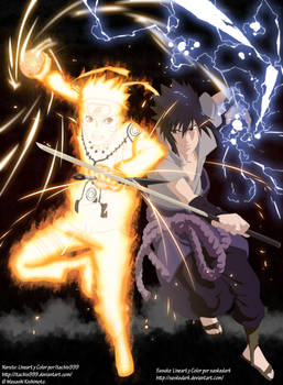 Naruto vs Sasuke Collab