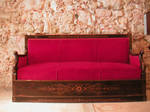 velvet couch by Mehrunnisa-stock