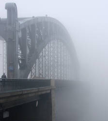 The Fog under the Neva-river