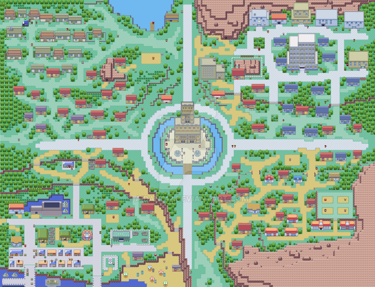 Firered Map by aidan012 on