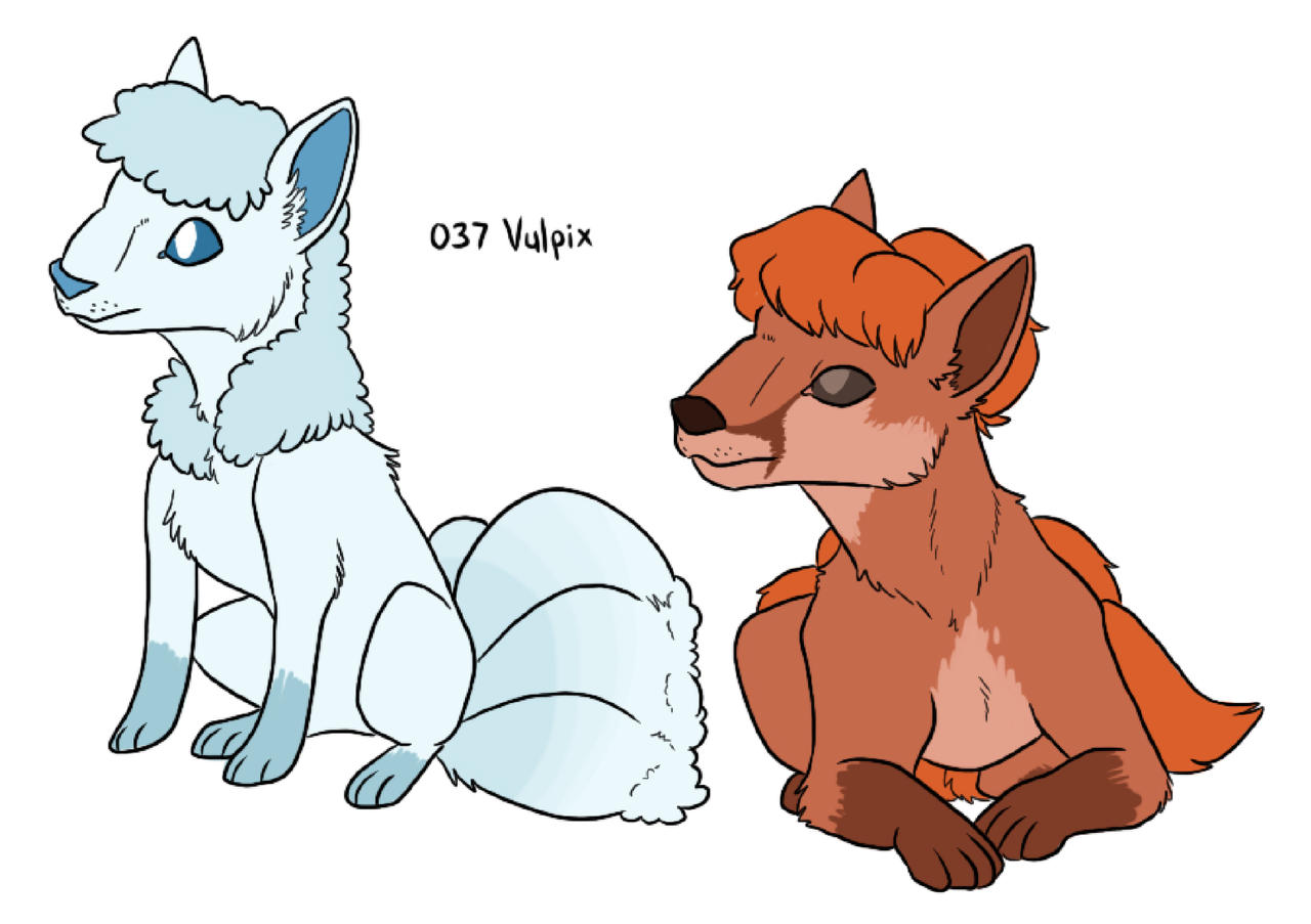37 Vulpix by PhobicAlbino on DeviantArt