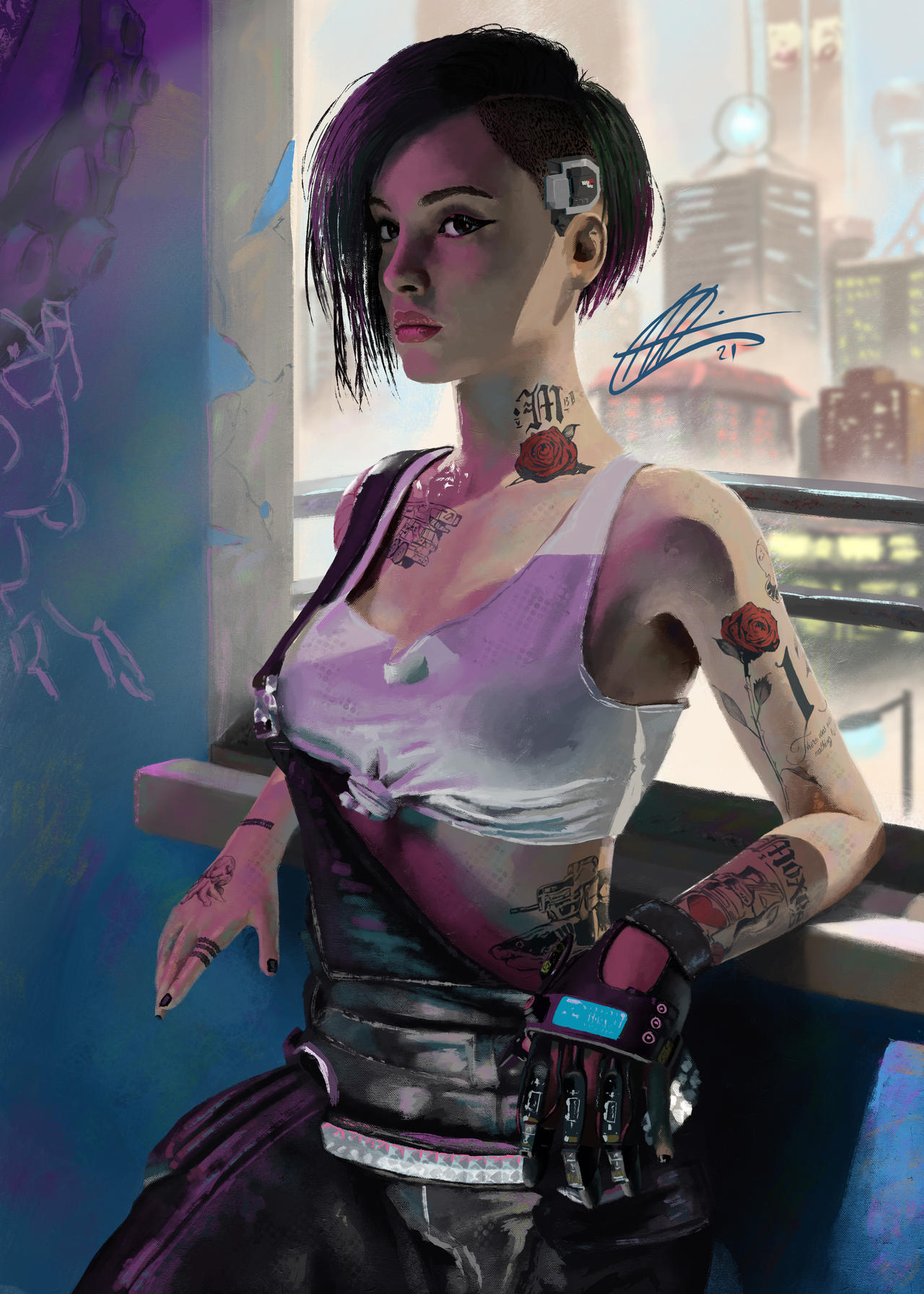 Judy Alvarez - Cyberpunk 2077 by JTay10rFan on DeviantArt