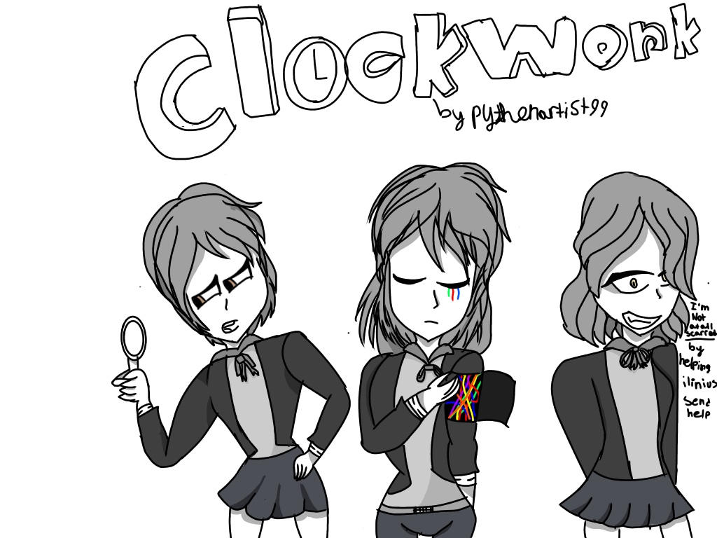 Clockwork character poster by pythonartist99 on DeviantArt