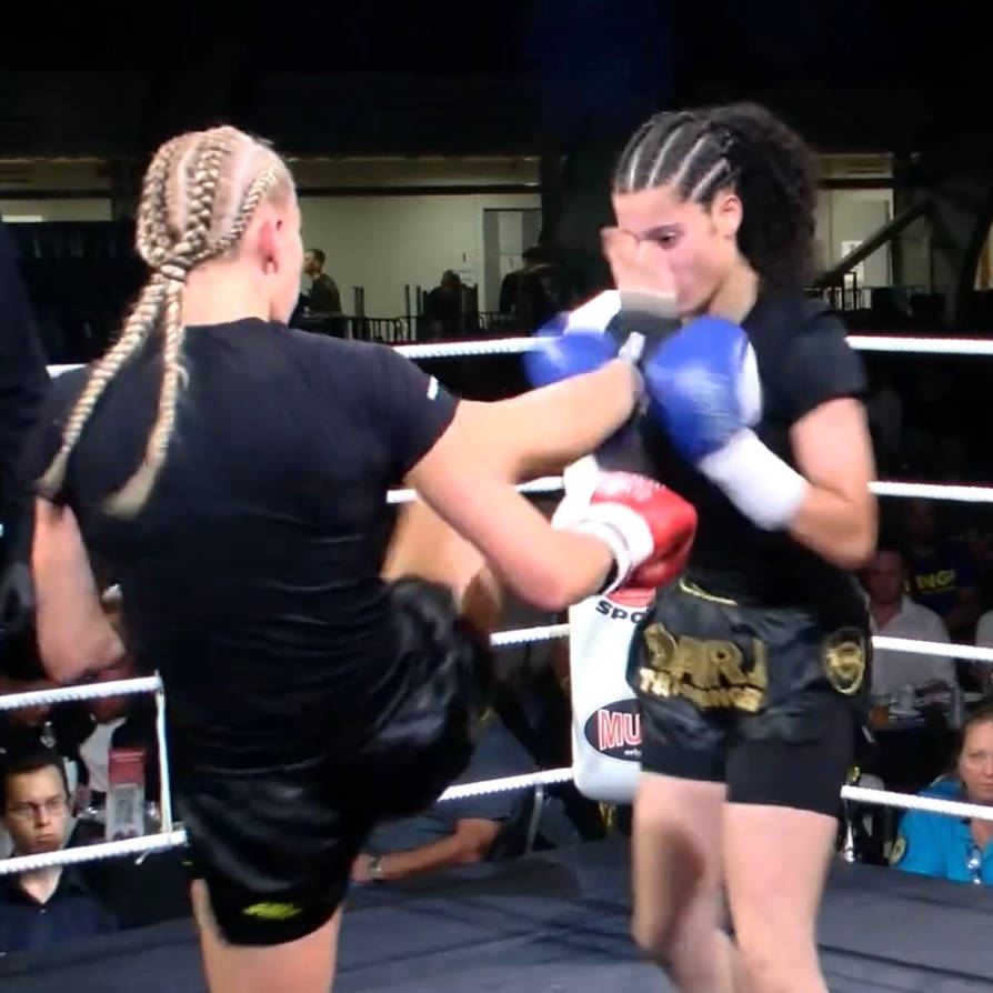 Female Rider Kick Dutch female kickboxer getting her face kicked by sphericity81 on ...