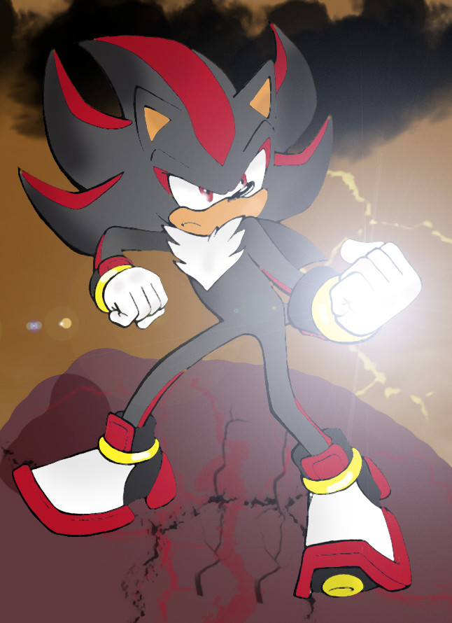 Shadow the Hedgehog :colored: