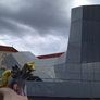 Derpy visiting the FRAC Centre