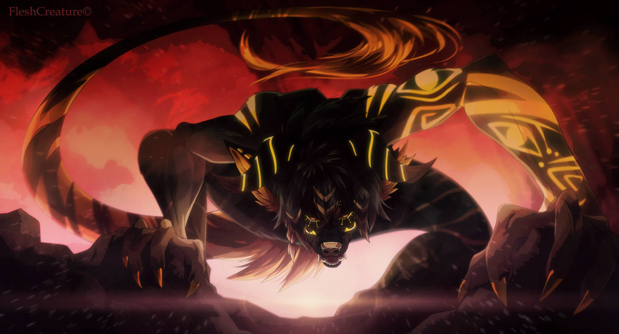 Commission_Ruffle by FleshCreature on DeviantArt