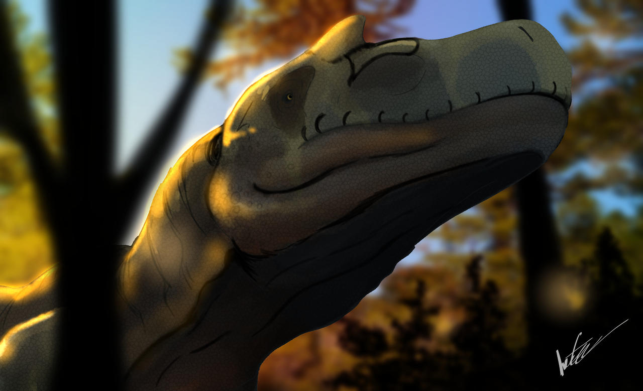 Gorgosaurus on the Prowl by AceSteggo on DeviantArt