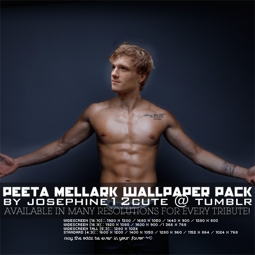 Peeta Mellark Wallpaper Pack by josephine12cute on DeviantArt