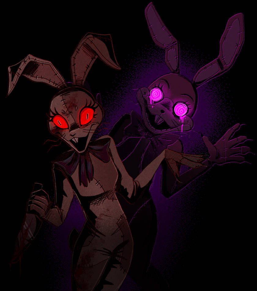 Vanny Pink Rabbit Vanny fnaf by RabbitCarnage on DeviantArt