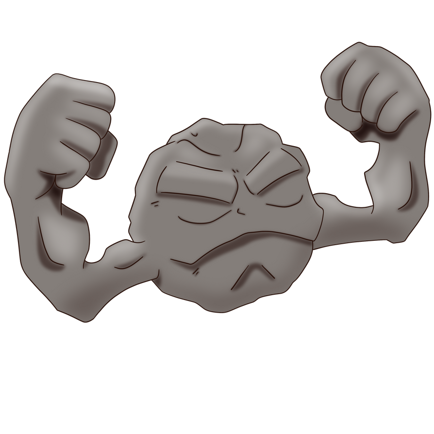 74.geodude by fedenarromi on DeviantArt