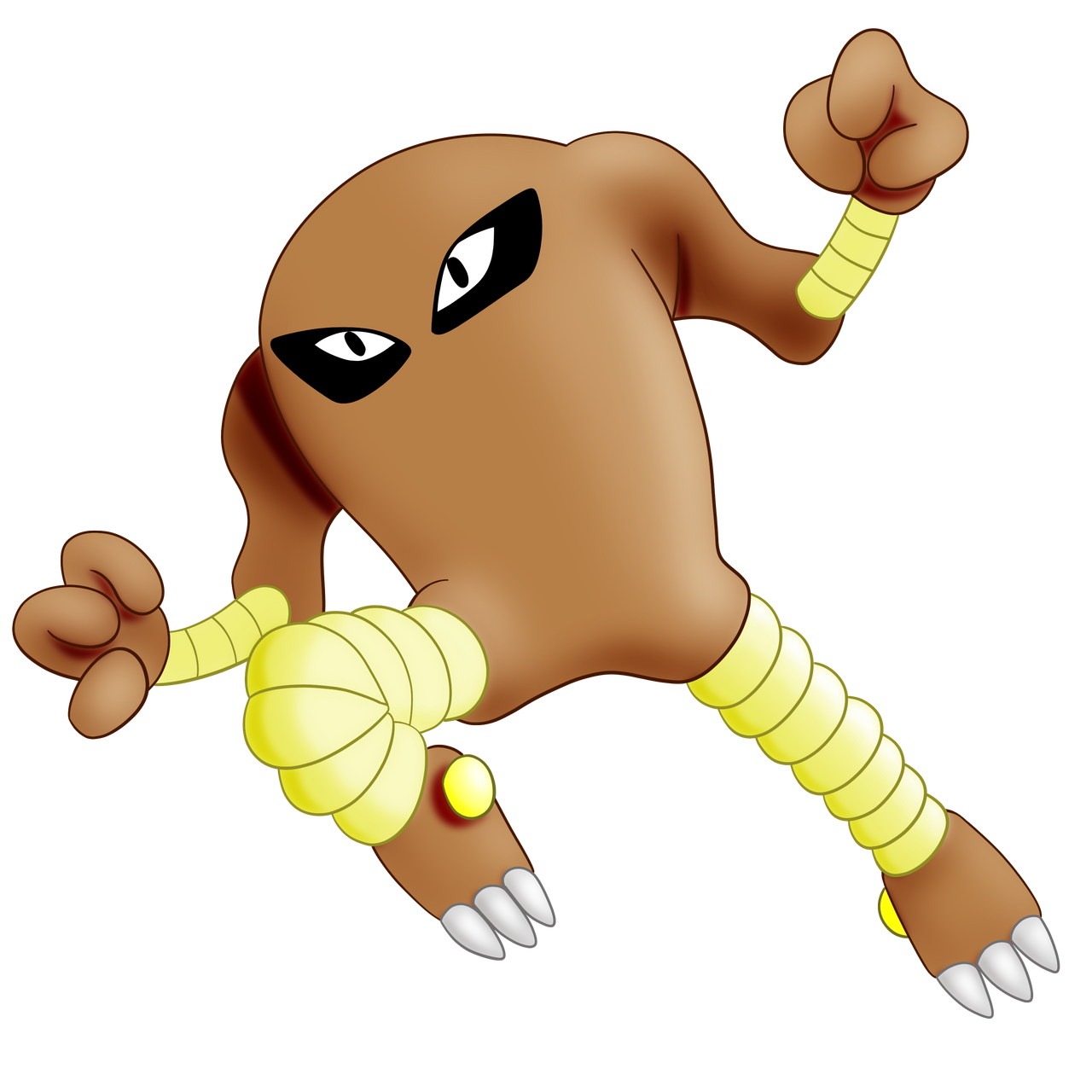 Hitmonkee 106.hitmonlee by fedenarromi on DeviantArt