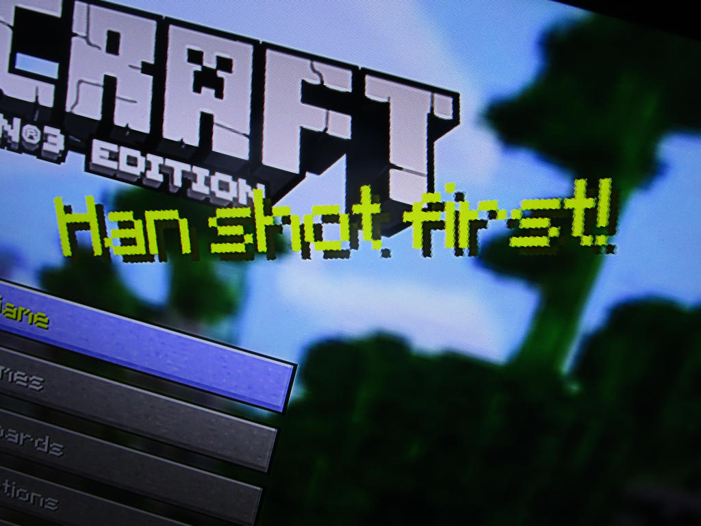 Minecraft Style Message Minecraft Title Message 2 by ObsidianPhoenix-fc on DeviantArt