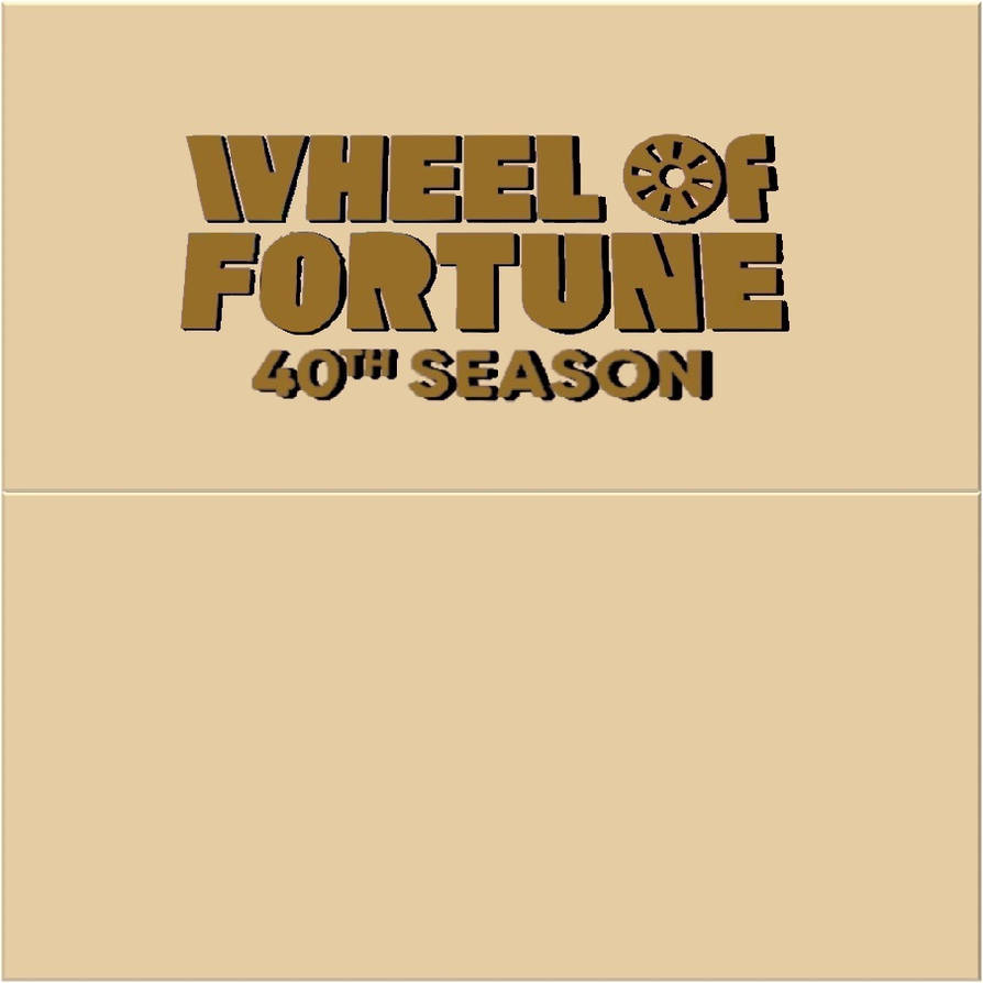 Wheel of Fortune S40 BR envelope by SammySoto0500 on DeviantArt