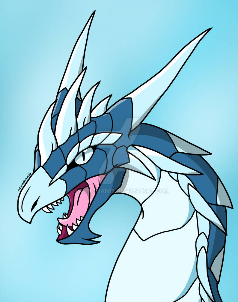 Ice Dragon by Murachan15 on DeviantArt