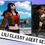 TEKKEN 7 Lili Classy Agent Set COLORABLE