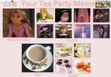 Rapunzel's Tea Party