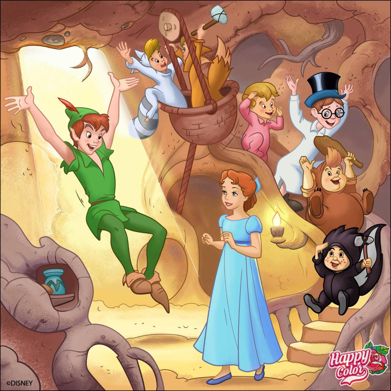 Peter Tree Peter Pan and Friends at The Hangman's Tree by PPG2009 on DeviantArt