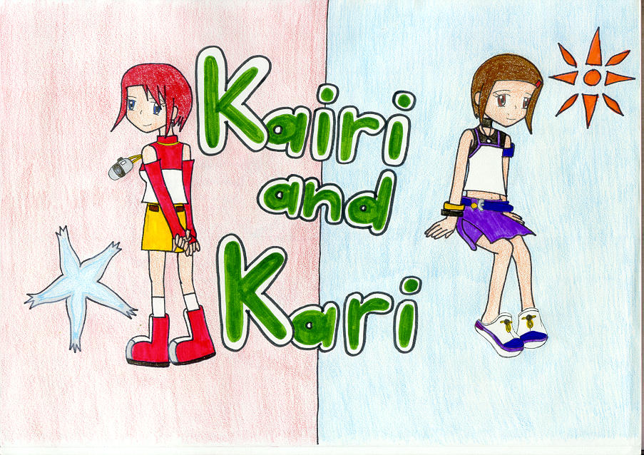 kairi and kari by pikasurfer on DeviantArt