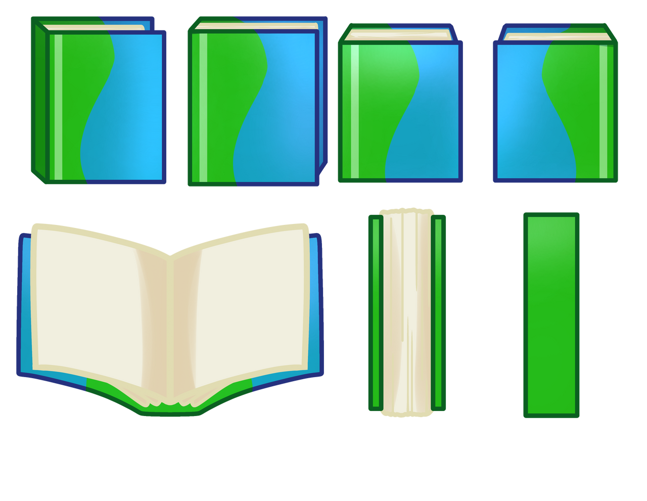 Book Asset Deviantart Updated book asset by EllieInkling4973 on DeviantArt
