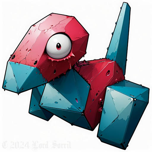 Porygon by LordSorril on DeviantArt