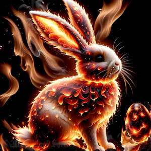 Lavender The Fire Rabbit Explore the Best Fire_rabbit Art | DeviantArt