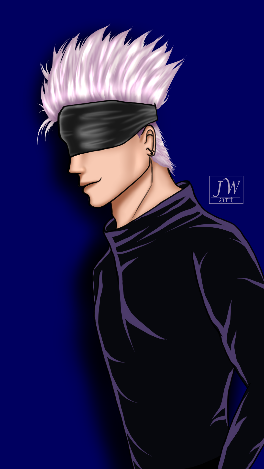 Gojo Back Shadow Gojo wallpaper(shade) by ShashiJS17 on DeviantArt
