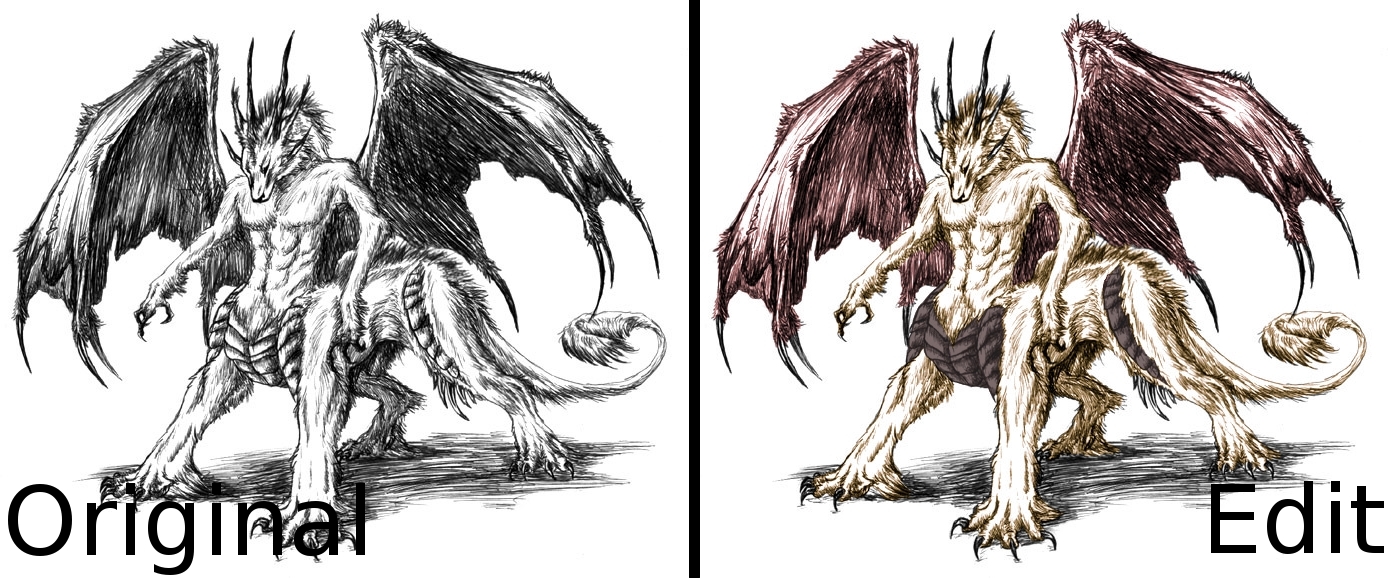 Dragon Wolf By Doctorflame On Deviantart