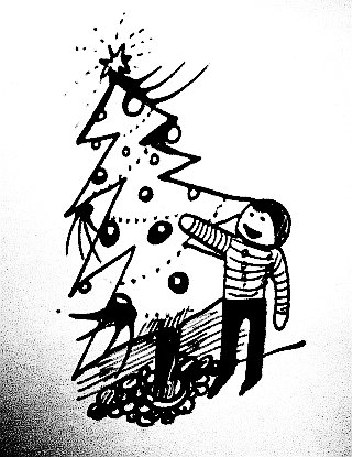 Boy and X-mas