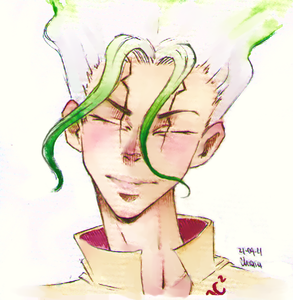 Fanart-Senku (1) by mchia on DeviantArt
