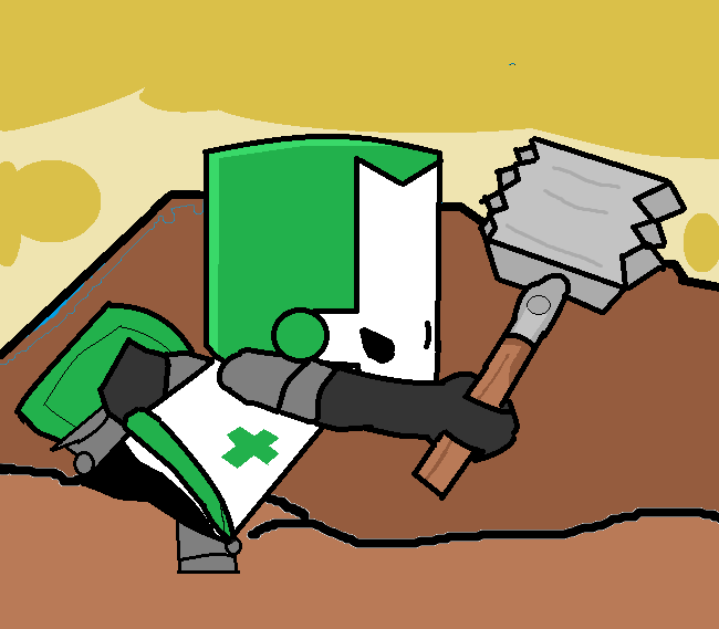 Castle Crashers Green Knight iPhone Wallpaper by  SeanMcIntosh.deviantart.com on @deviantART