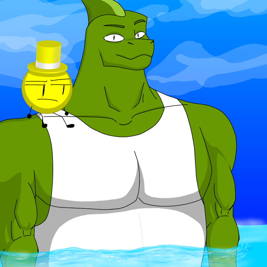 Fish monster (BFDI-TPOT) :3 by Kuningdevan on DeviantArt