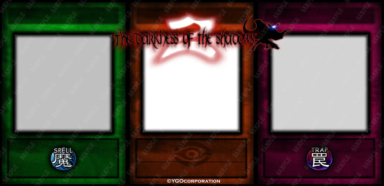 YuGiOh! Card Template by Evilmatt24 by Evilmatt24 on DeviantArt