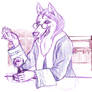 Purple Huskie