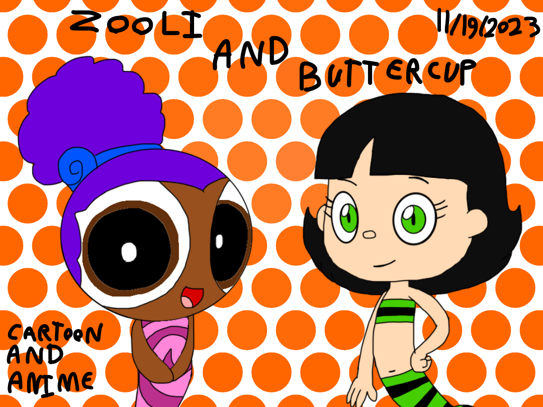 Zooli Vector Zooli And Buttercup Swap Styles by CartoonAndAnime3 on DeviantArt