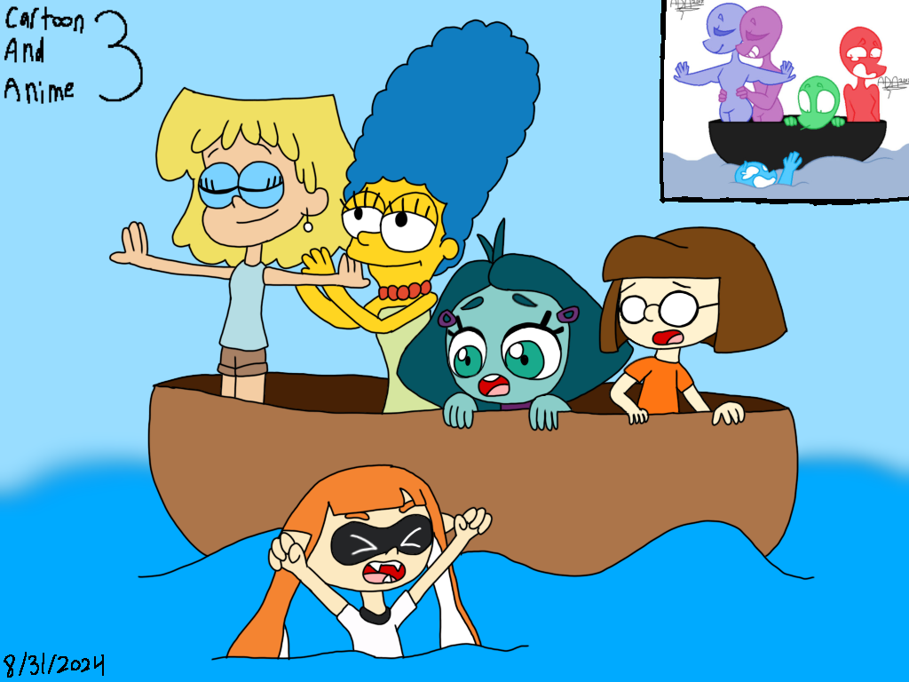 Let's Ride A Boat Again! by CartoonAndAnime3 on DeviantArt