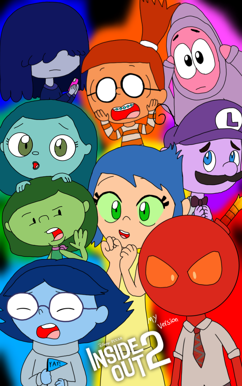 Inside Out Ii Deviantart Inside Out 2 (My Version) by CartoonAndAnime3 on DeviantArt