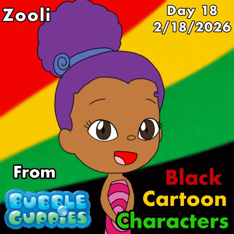 Zooli Vector Black Cartoon Characters Day 18 - Zooli by CartoonAndAnime3 on DeviantArt