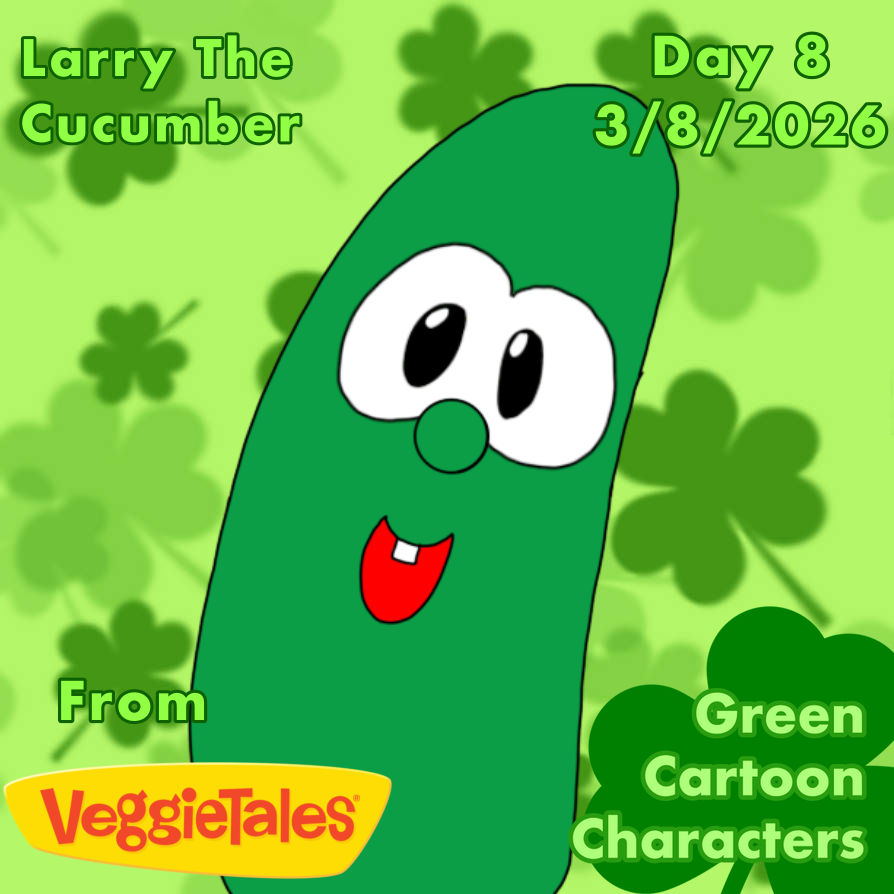 Green Cartoon Characters Day 8 - Larry by CartoonAndAnime3 on DeviantArt